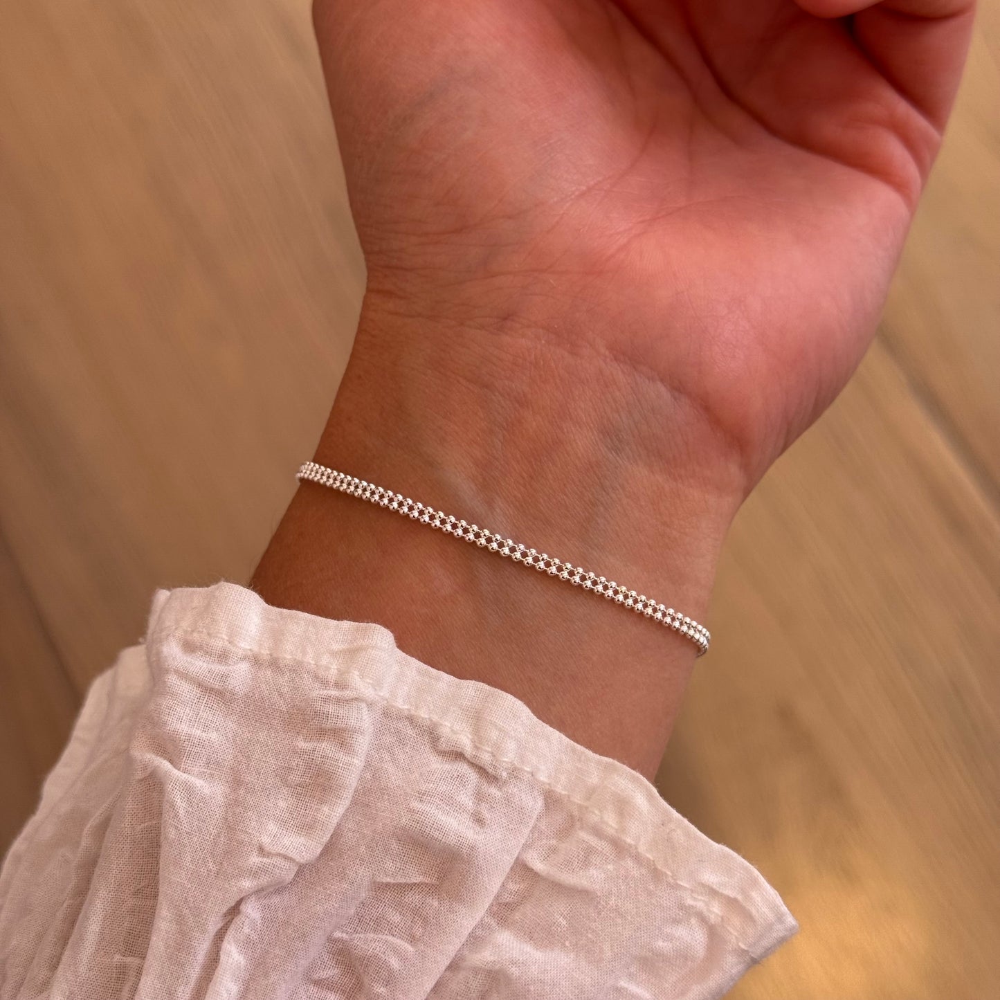 PULSERA COTY PLATA