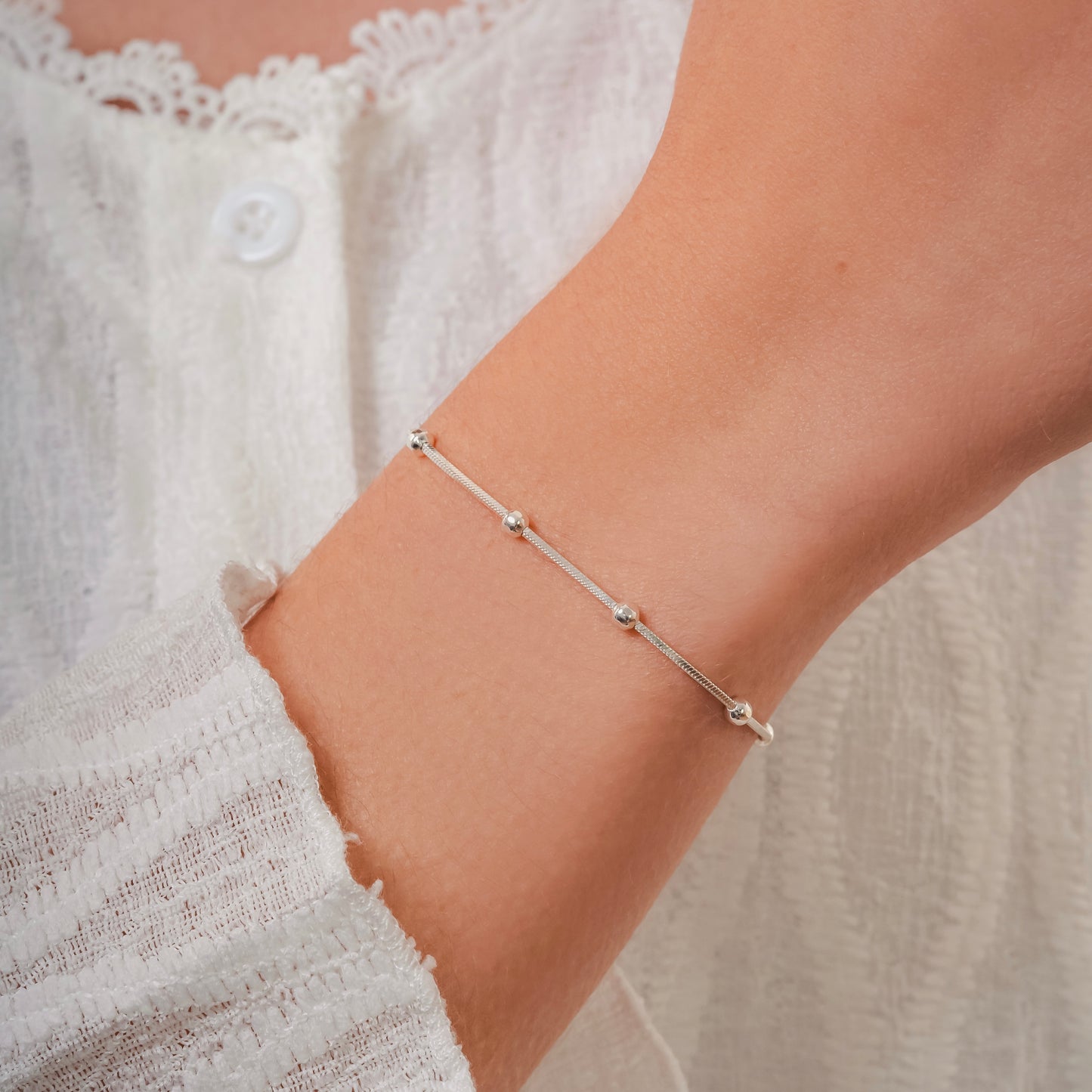 PULSERA SNAKE BOLITAS