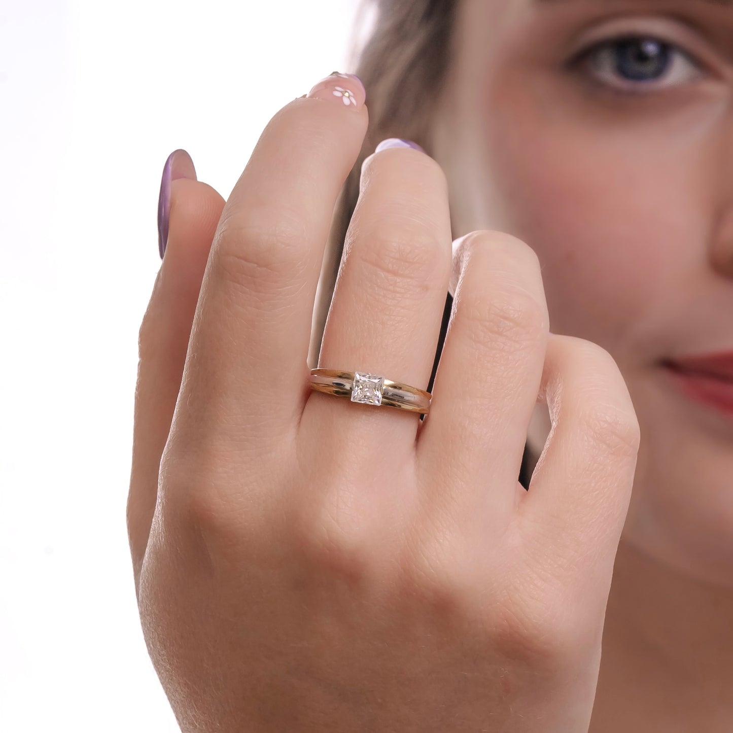 ANILLO ROBIN PLATA Y ORO