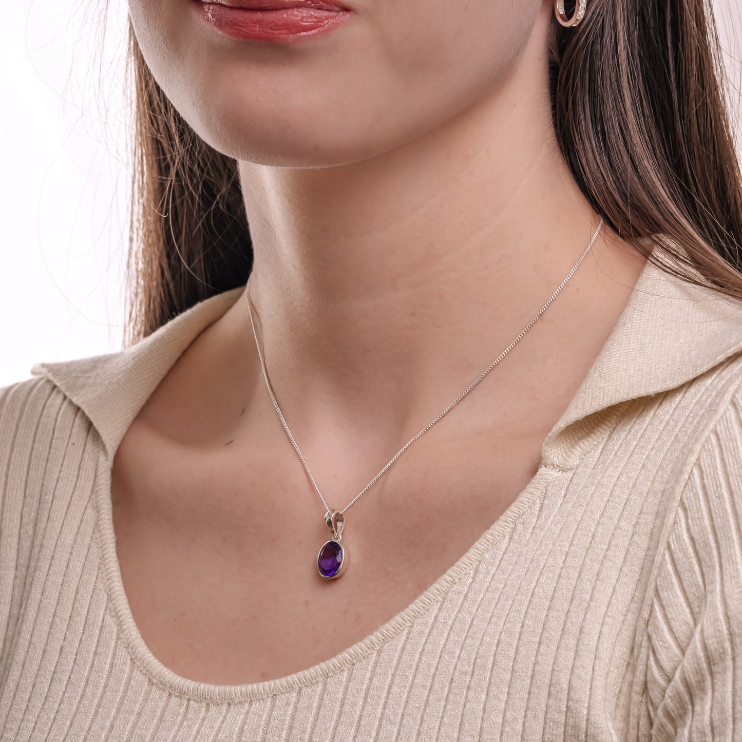 CADENITA AMATISTA PLATA