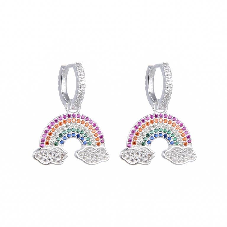 AROS ARCOÍRIS DE PLATA