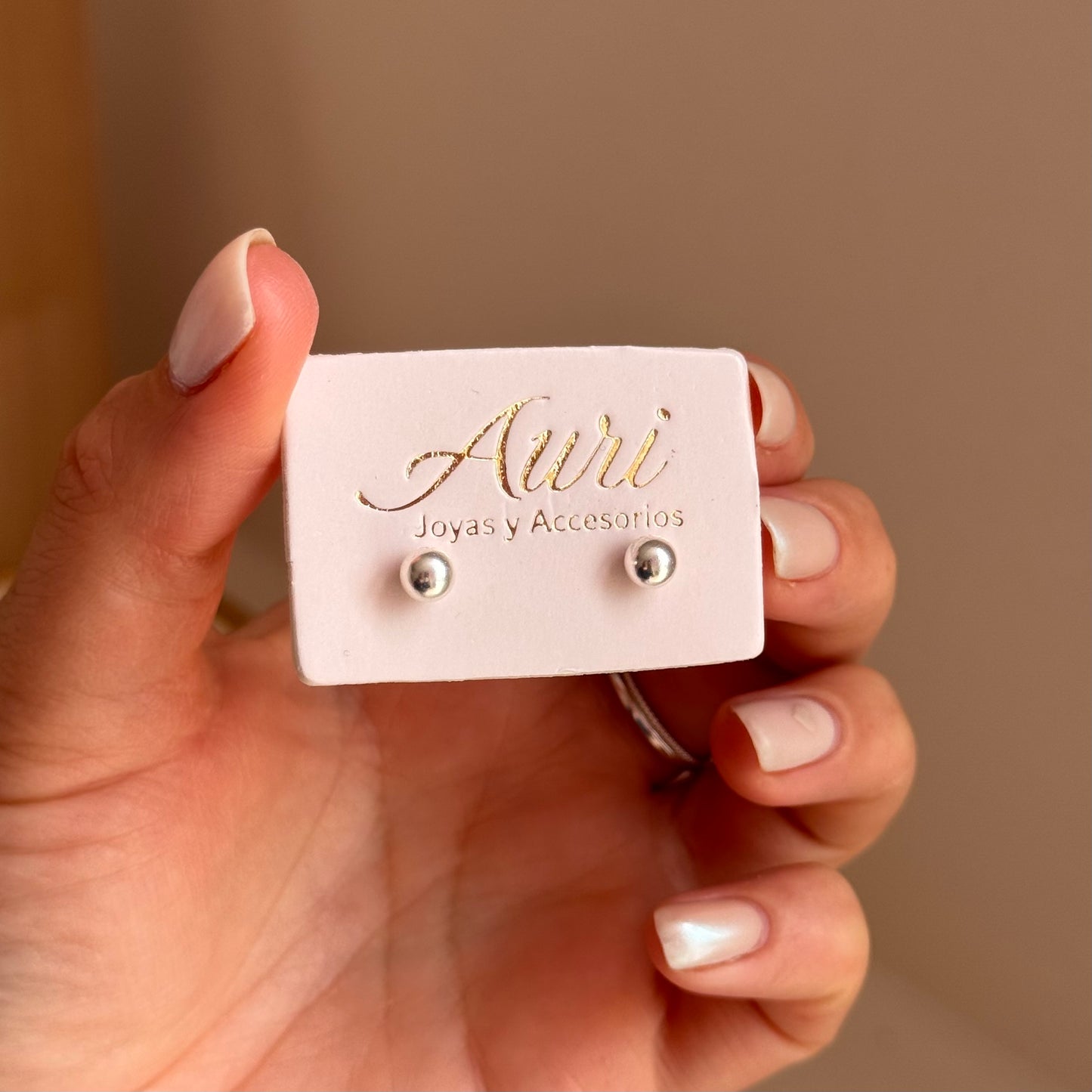 CARAVANAS BOLITAS PLATA