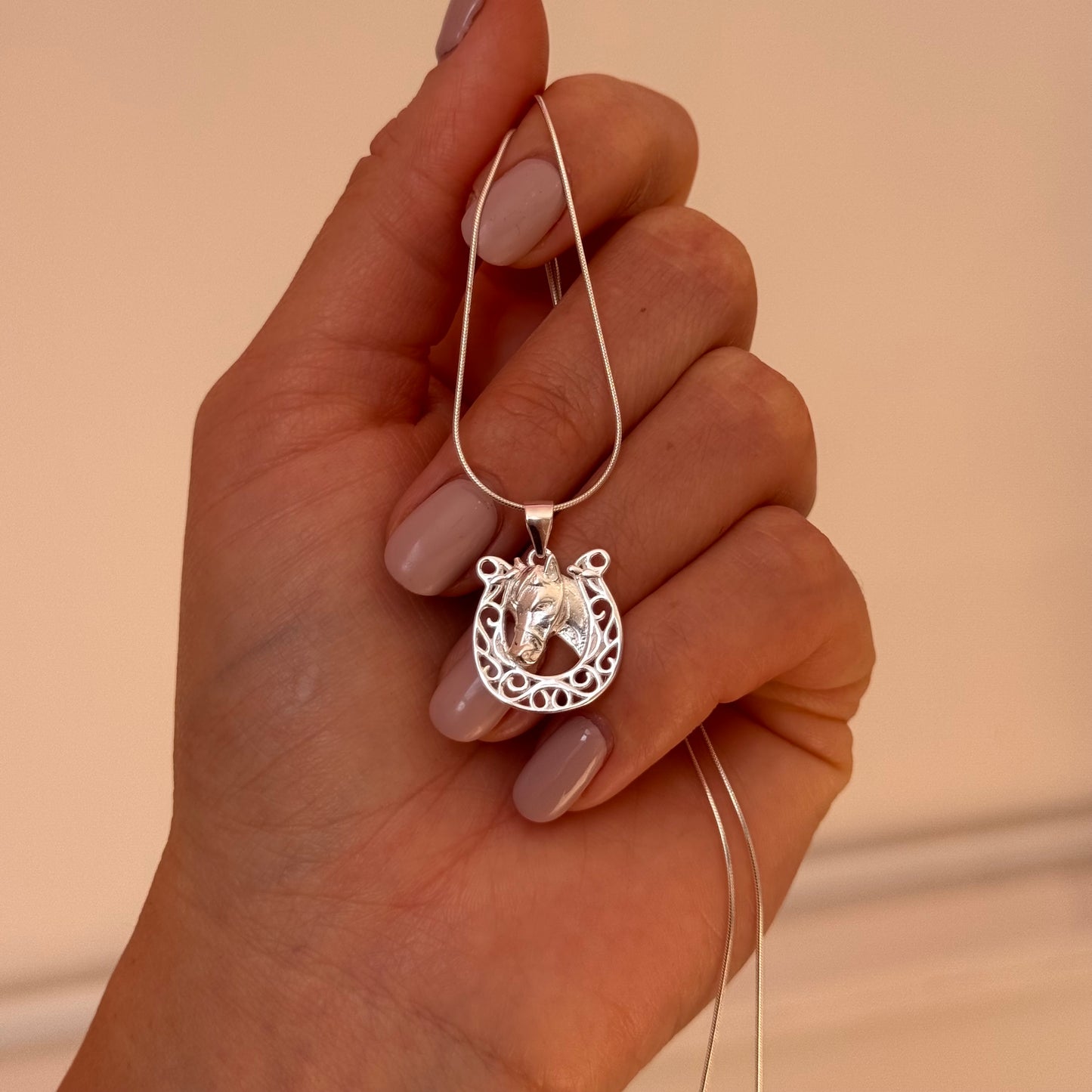 CADENITA CABALLO Y HERRADURA