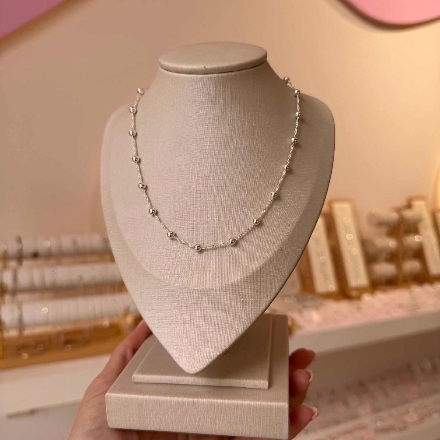 CADENA SINGAPUR BOLITAS