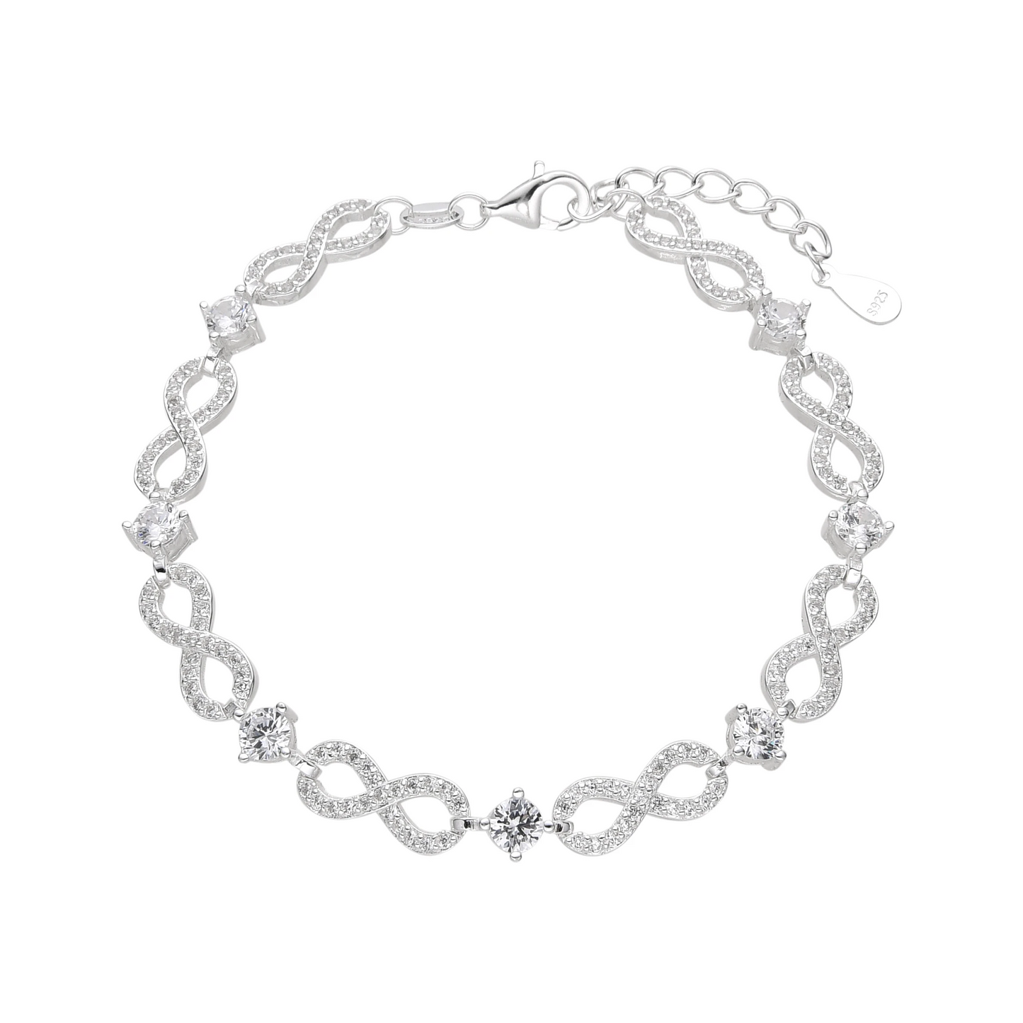 PULSERA INFINITOS Y PUNTOS DE LUZ