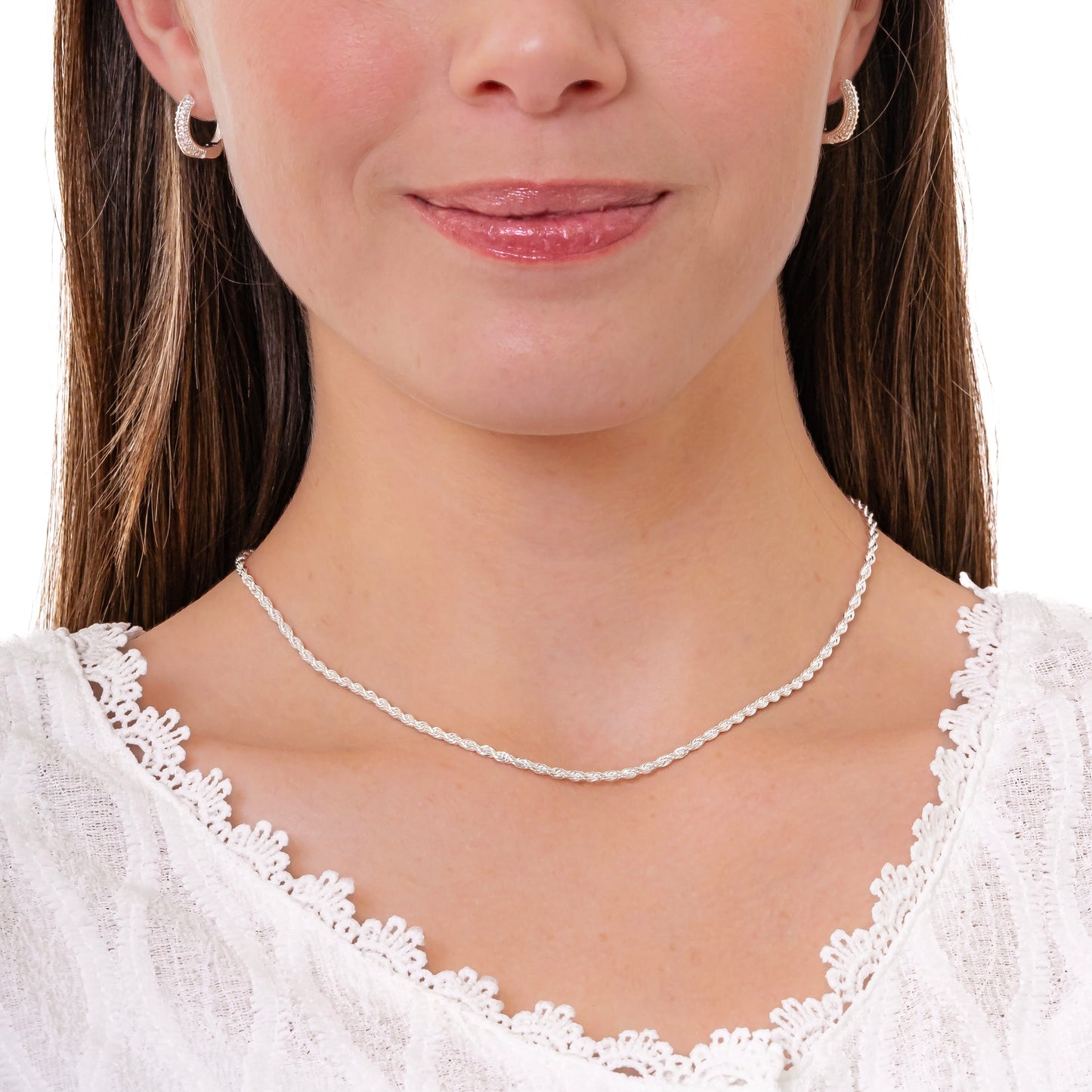 CADENITA ACERO BLANCO