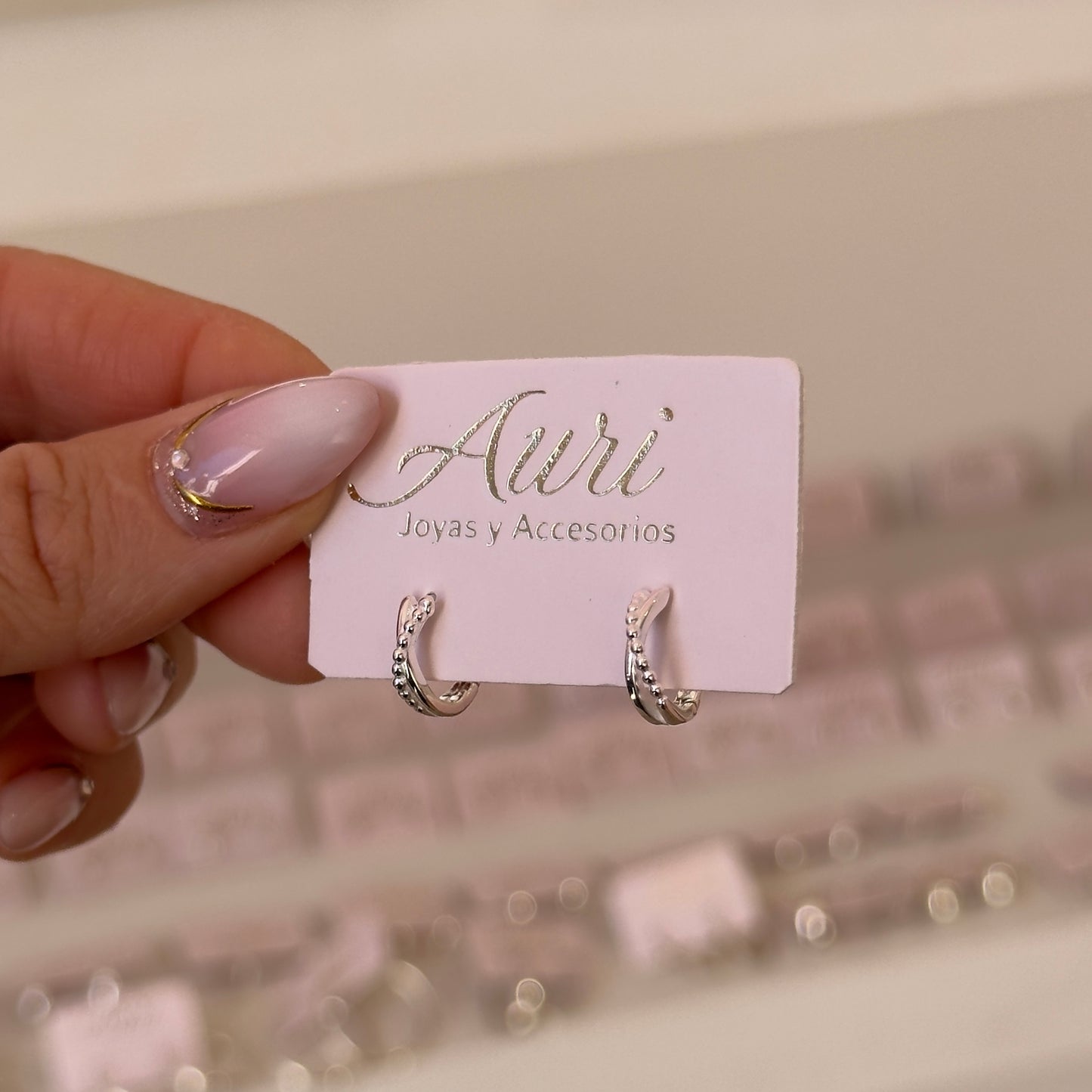 MINI AROS ROMA PLATA