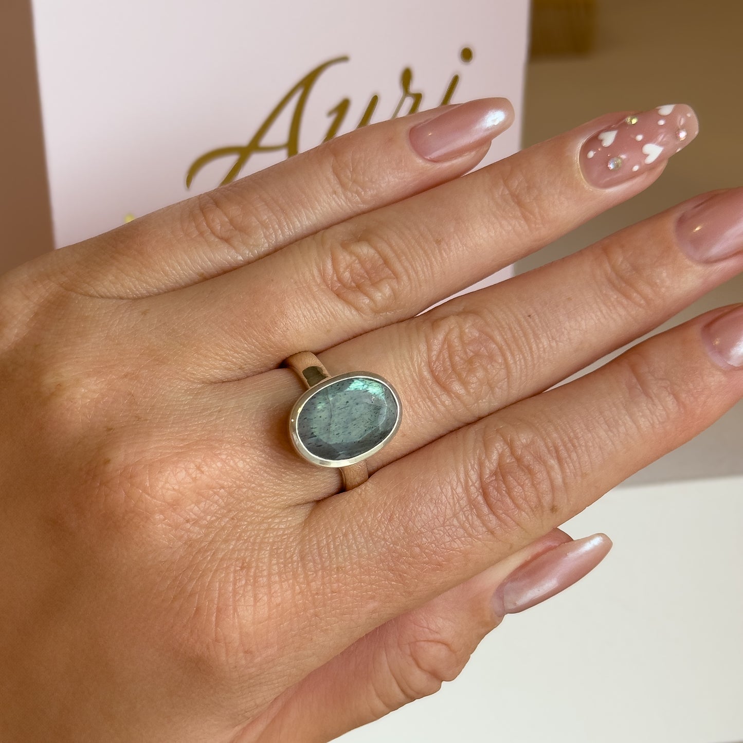 ANILLO LABRADORITA