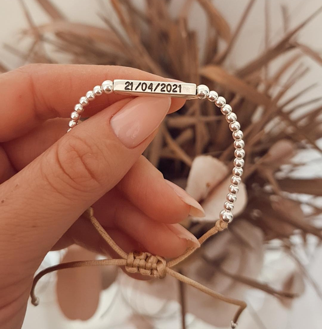 PULSERA BARRITA PERSONALIZADA