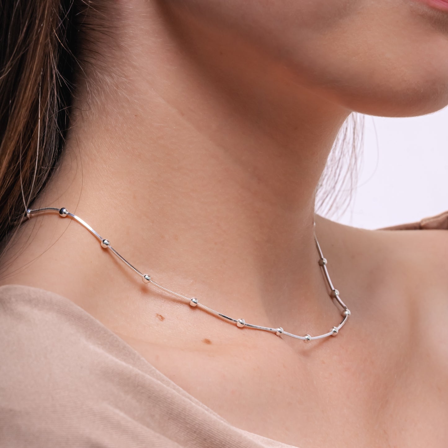 CADENITA BOLITAS THAIS PLATA