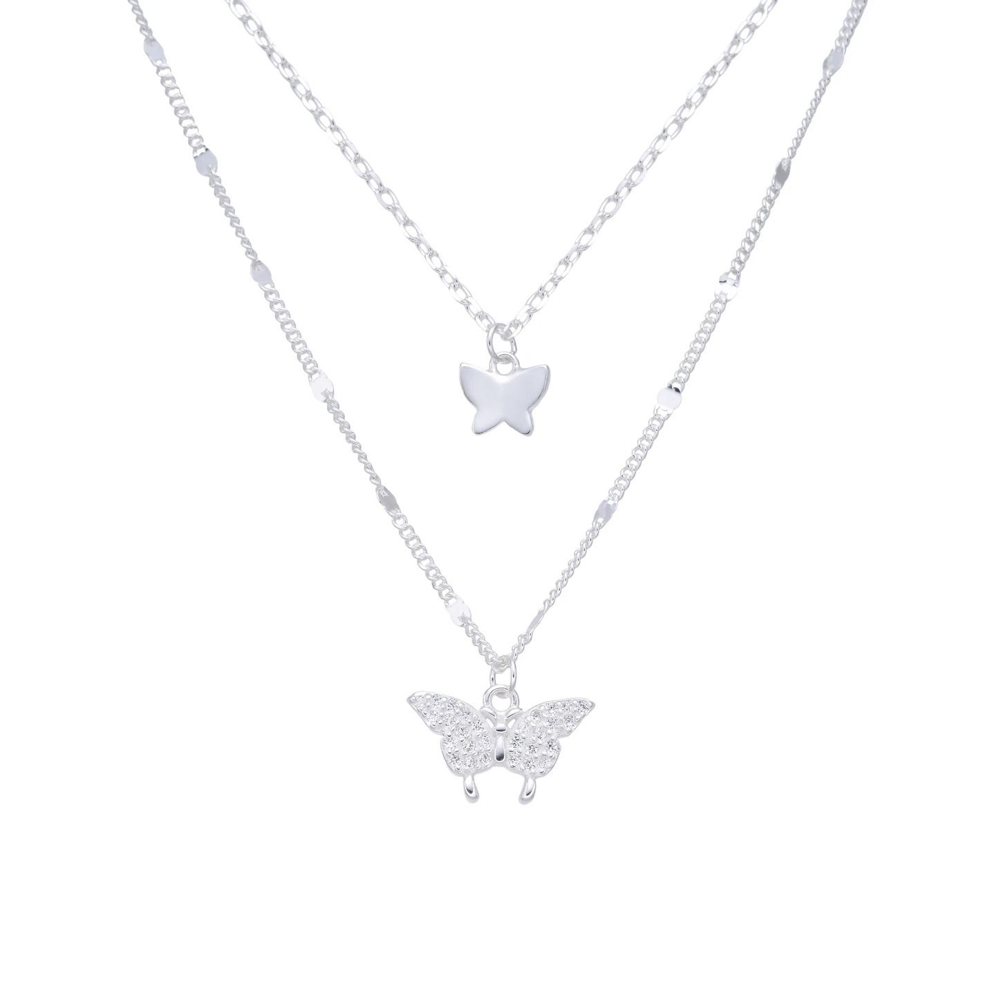 CADENITA DOBLE MARIPOSA