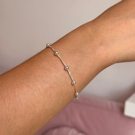 PULSERA BOLITAS LIZIE