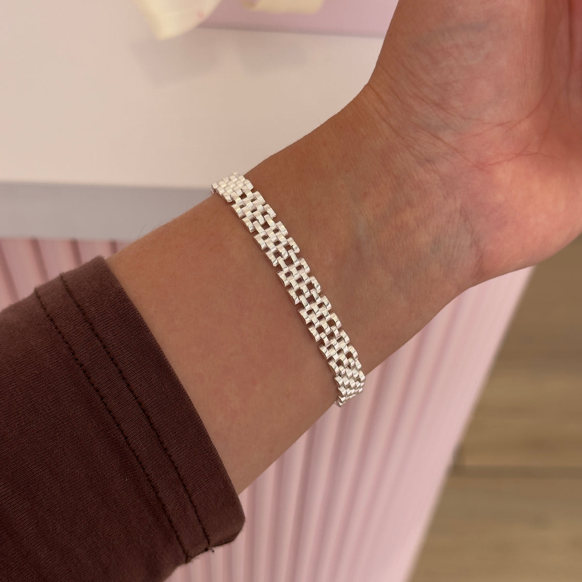 PULSERA CATALANA PLATA