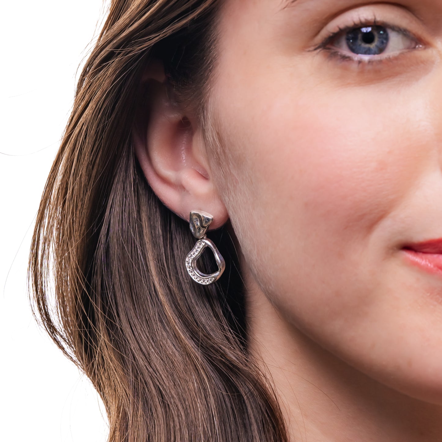 PENDIENTES YIULIA PLATA
