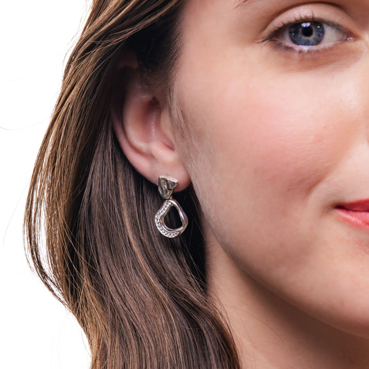 PENDIENTES YIULIA PLATA