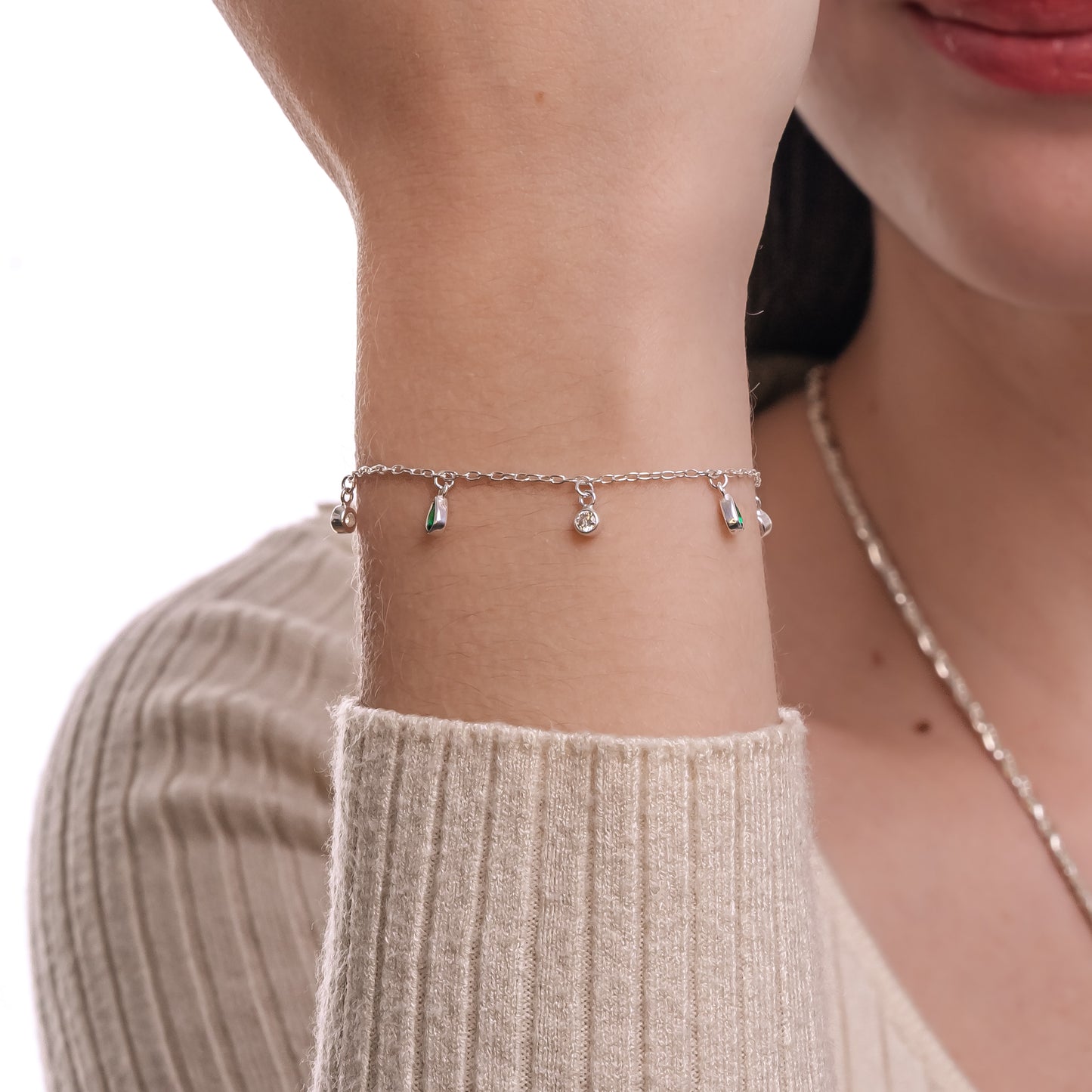 PULSERA DENISSE PLATA