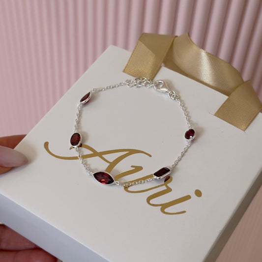 PULSERA MAIA PLATA