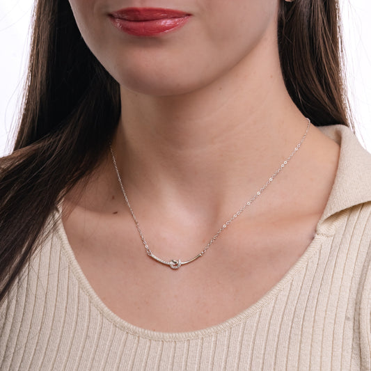 CADENITA NUDO PLATA