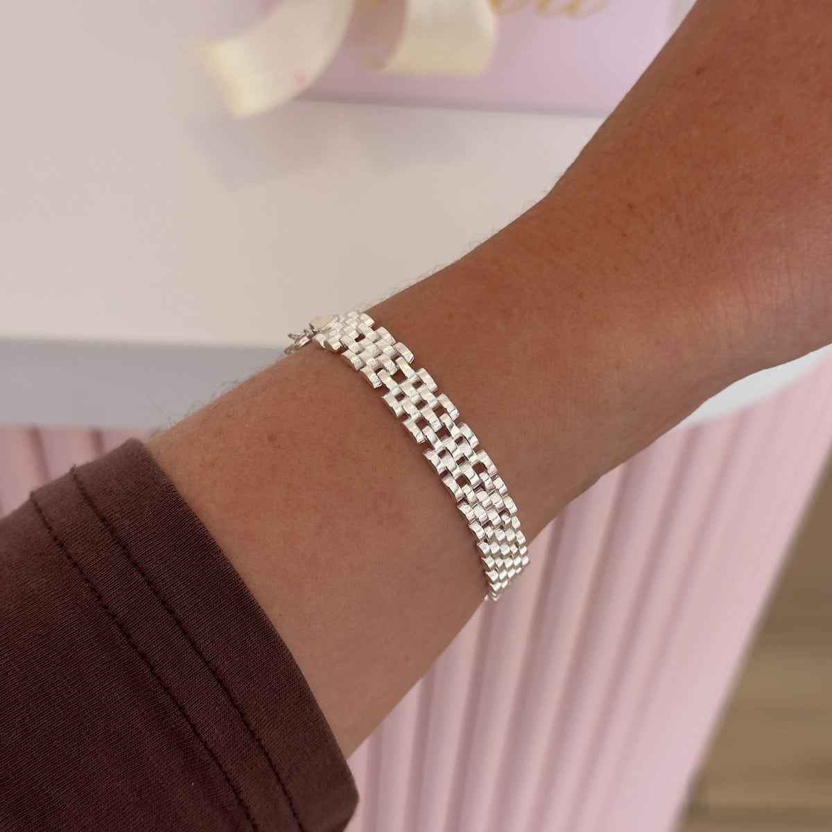PULSERA CATALANA PLATA
