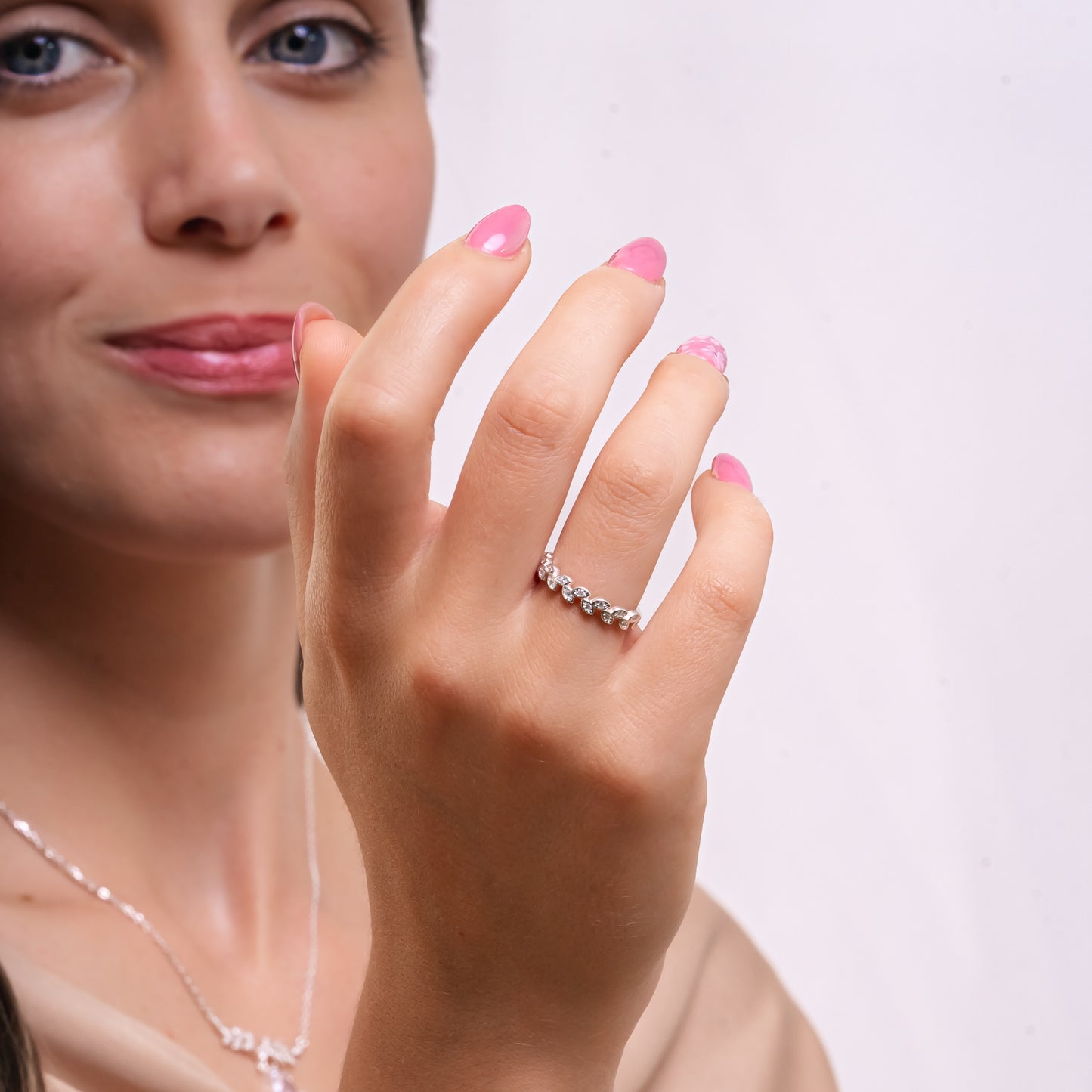 ANILLO ESPIGA FINA PLATA