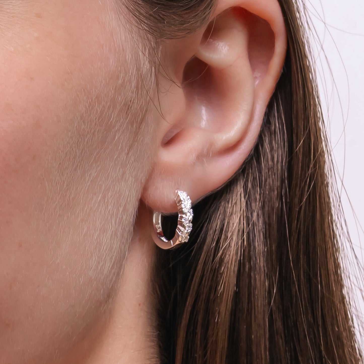 AROS ESPIGA FINA PLATA