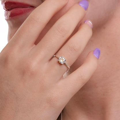 ANILLO CINTILLO PLATA