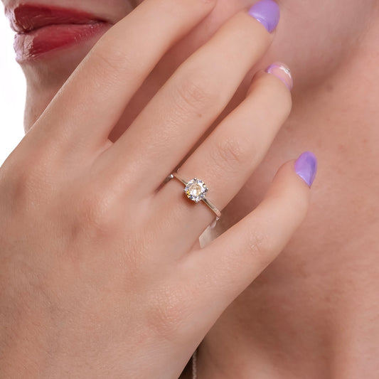 ANILLO CINTILLO PLATA