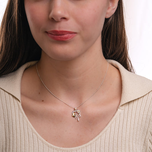 CADENITA MIEL PLATA