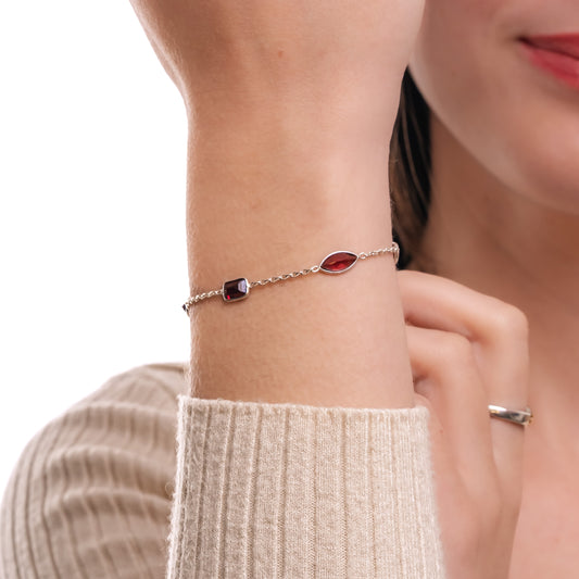 PULSERA MAkY PLATA
