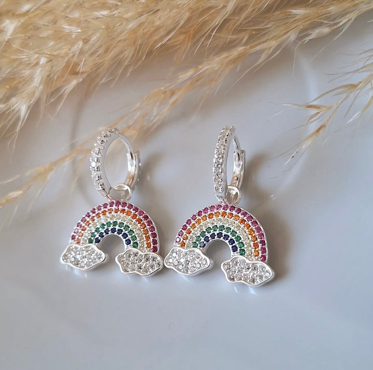 AROS ARCOÍRIS DE PLATA