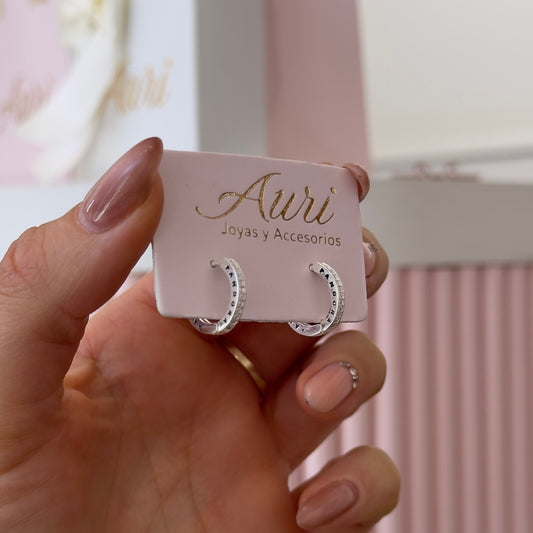 AROS TIPO PANDORA PLATA