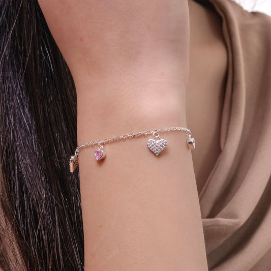 PULSERA DILHA PLATA