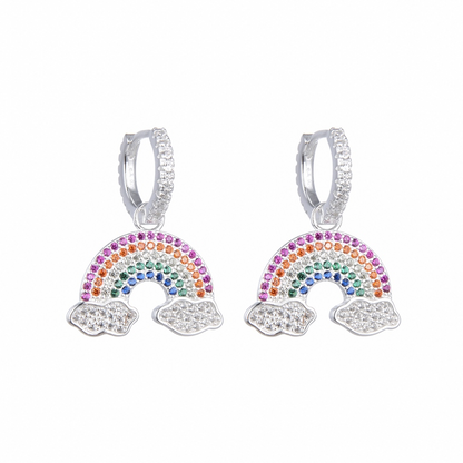 AROS ARCOÍRIS DE PLATA