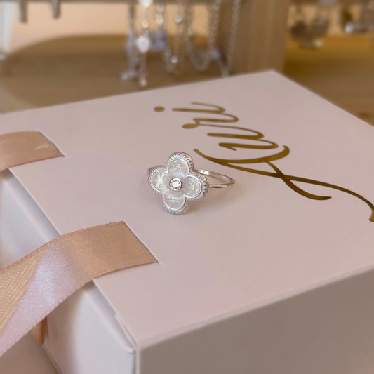 ANILLO ESTILO VAN CLEEF