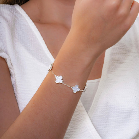 PULSERA ACERO BLANCO