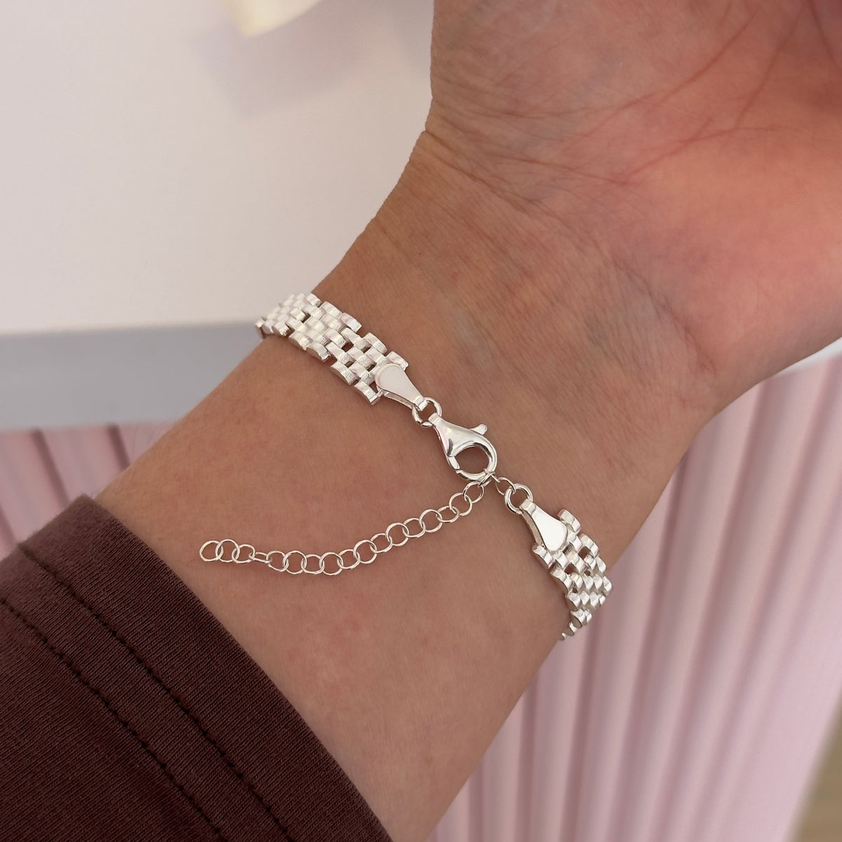 PULSERA CATALANA PLATA