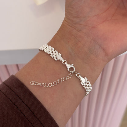 PULSERA CATALANA PLATA