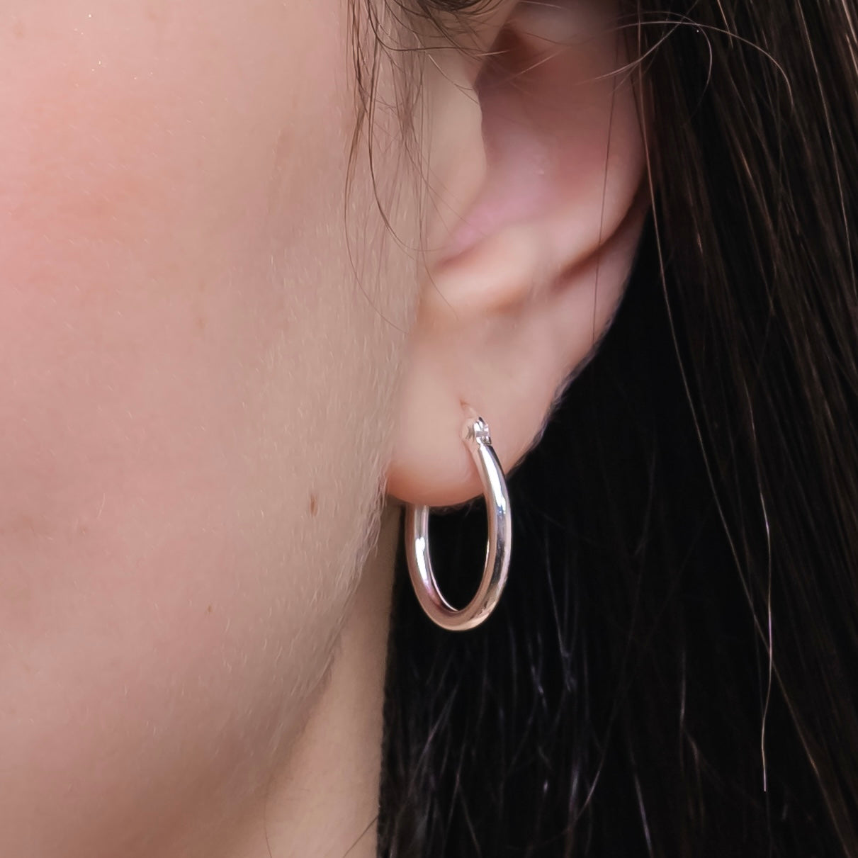 AROS LISOS OVAL PLATA