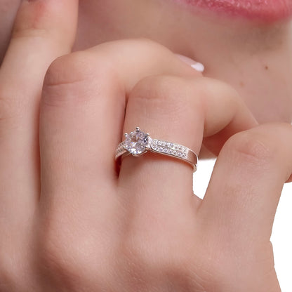 ANILLO CINTILLO ALIANA PLATA