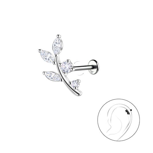 PIERCING ROSCA PLATA