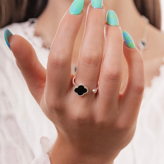 ANILLO ESTILO VAN CLEEF