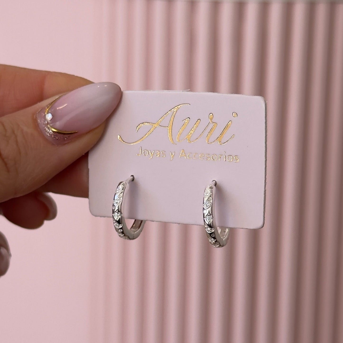 AROS SHINY PLATA