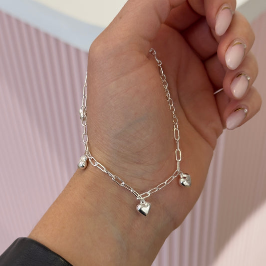 PULSERA KAYLA PLATA