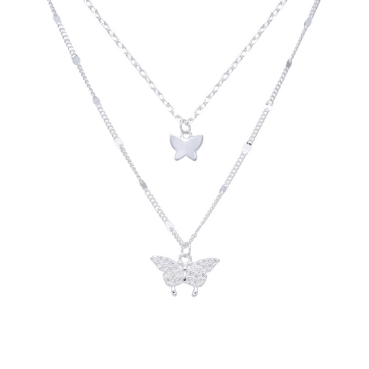 CADENITA DOBLE MARIPOSA