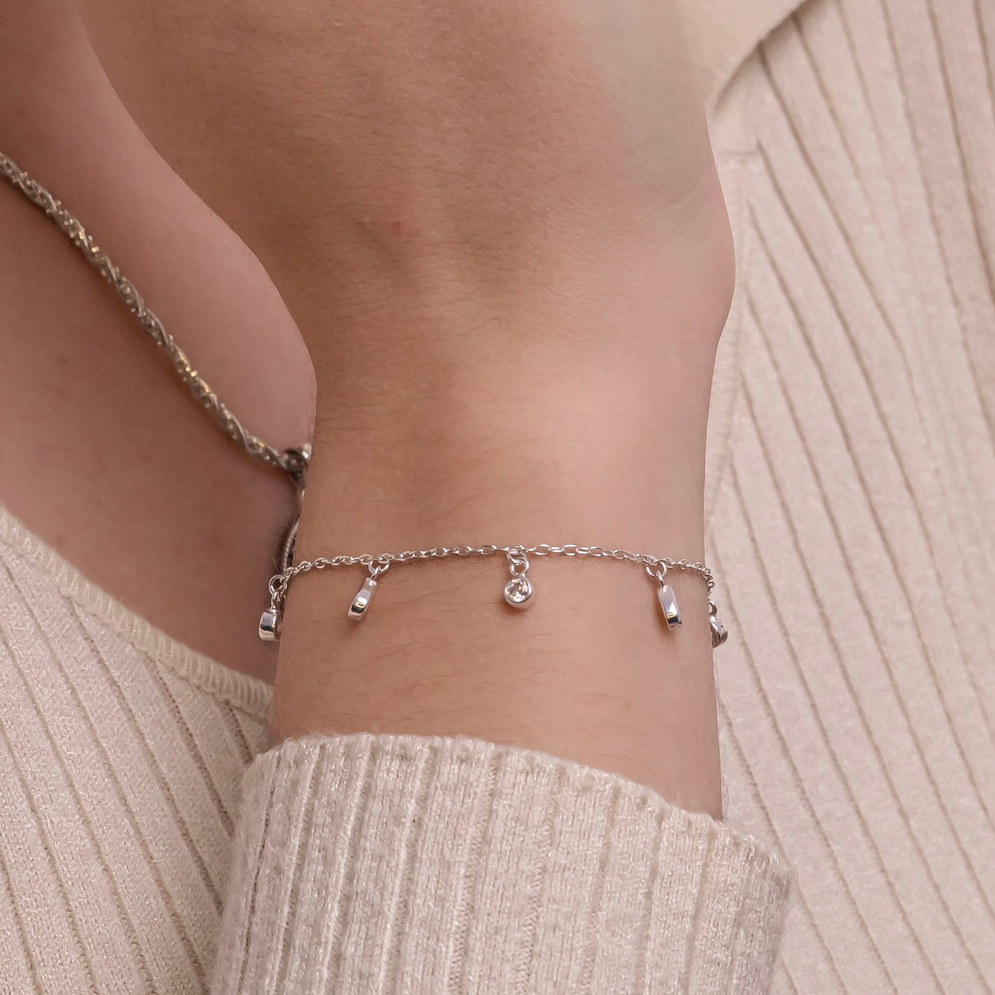 PULSERA DENISSE PLATA