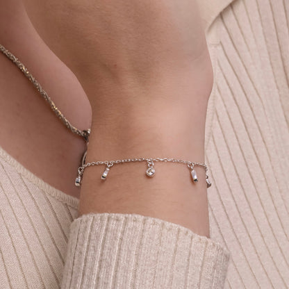 PULSERA DENISSE PLATA
