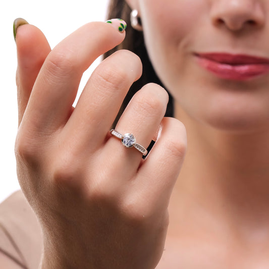 ANILLO CINTILLO ARIA PLATA