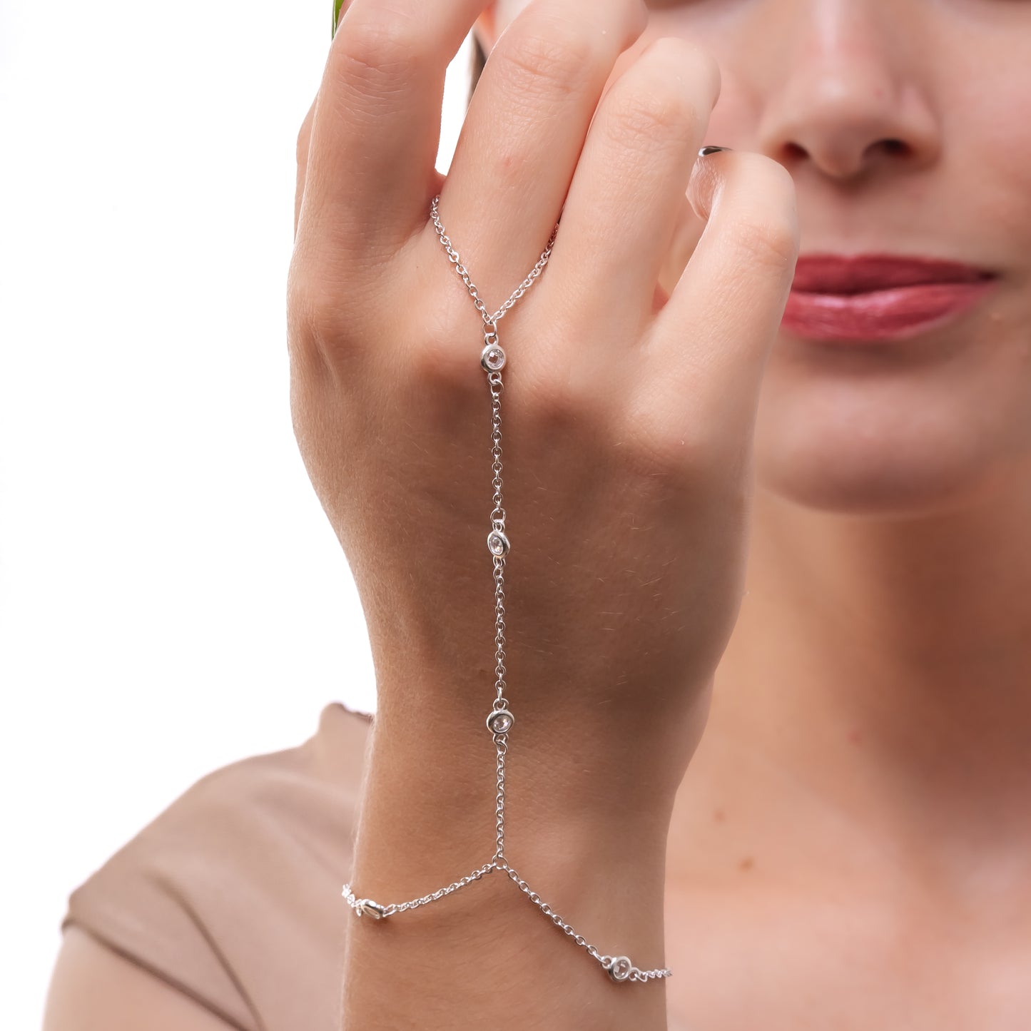 PULSERA ANILLO PLATA