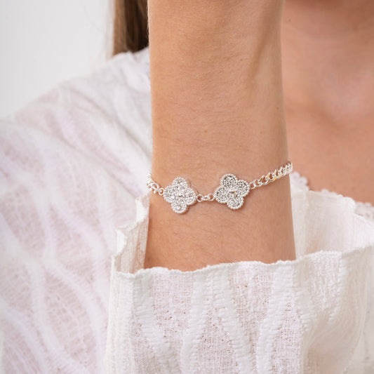 PULSERA ACERO BLANCO