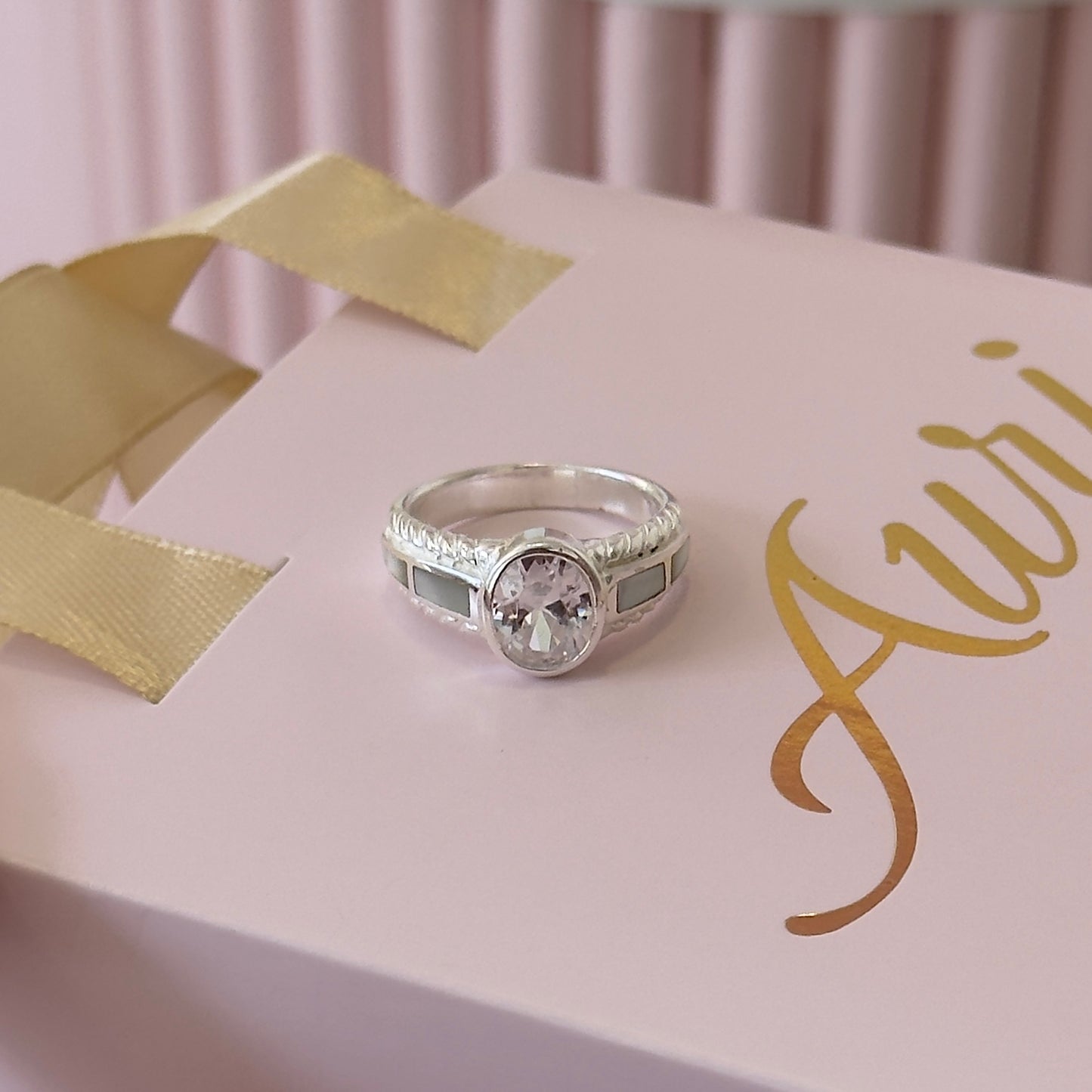 ANILLO NÁCAR BELIAN PLATA